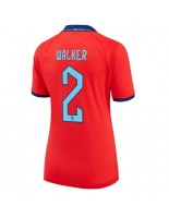 Englanti Kyle Walker #2 Vieraspaita Naisten MM-kisat 2022 Lyhythihainen